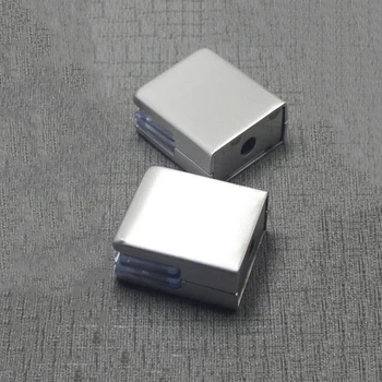 

High Quality 304 Stainless Steel Clamp Clips for 8-10mm Glass Shelves Support Brackets Acrylic Wood Clamp Hardware Accessories