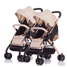 twin baby trolley