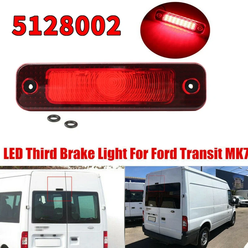 Светодиодный 3 RD третий высокий стоп светильник для Ford Transit MK7 Box Bus 2006 2014
