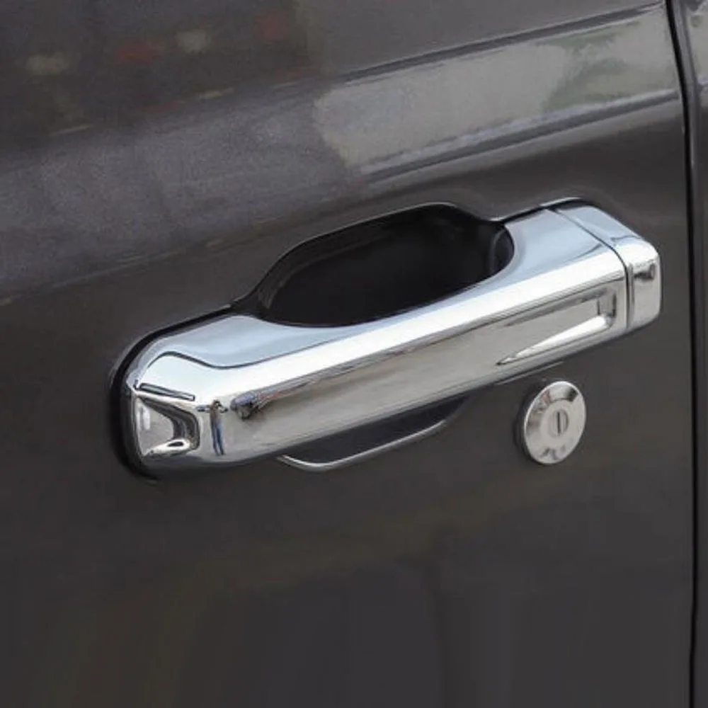 Outside Door handles bar sticker handle knob cover decorative trim frame exterior Accessories For JL wrangler | Автомобили и