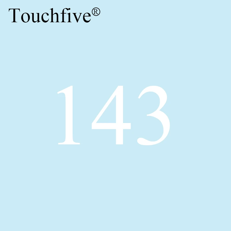 143 Touchfive дополнительный цвет Dual Head художественные маркеры одиночные на спиртовой основе эскизные маркеры манга кисть для рисования; ручка краски - Цвет: 143
