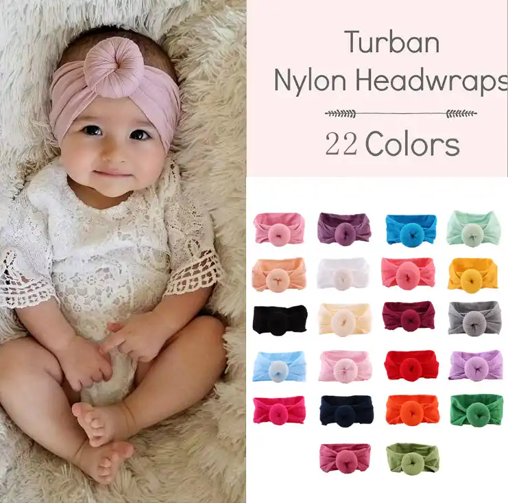 Bandeau Pour Nouveau Ne Fille Turban Pour Bebe Accessoires En Nylon Et Coton Bandeau Pour Cheveux Mignon Doux De Haute Qualite Aliexpress