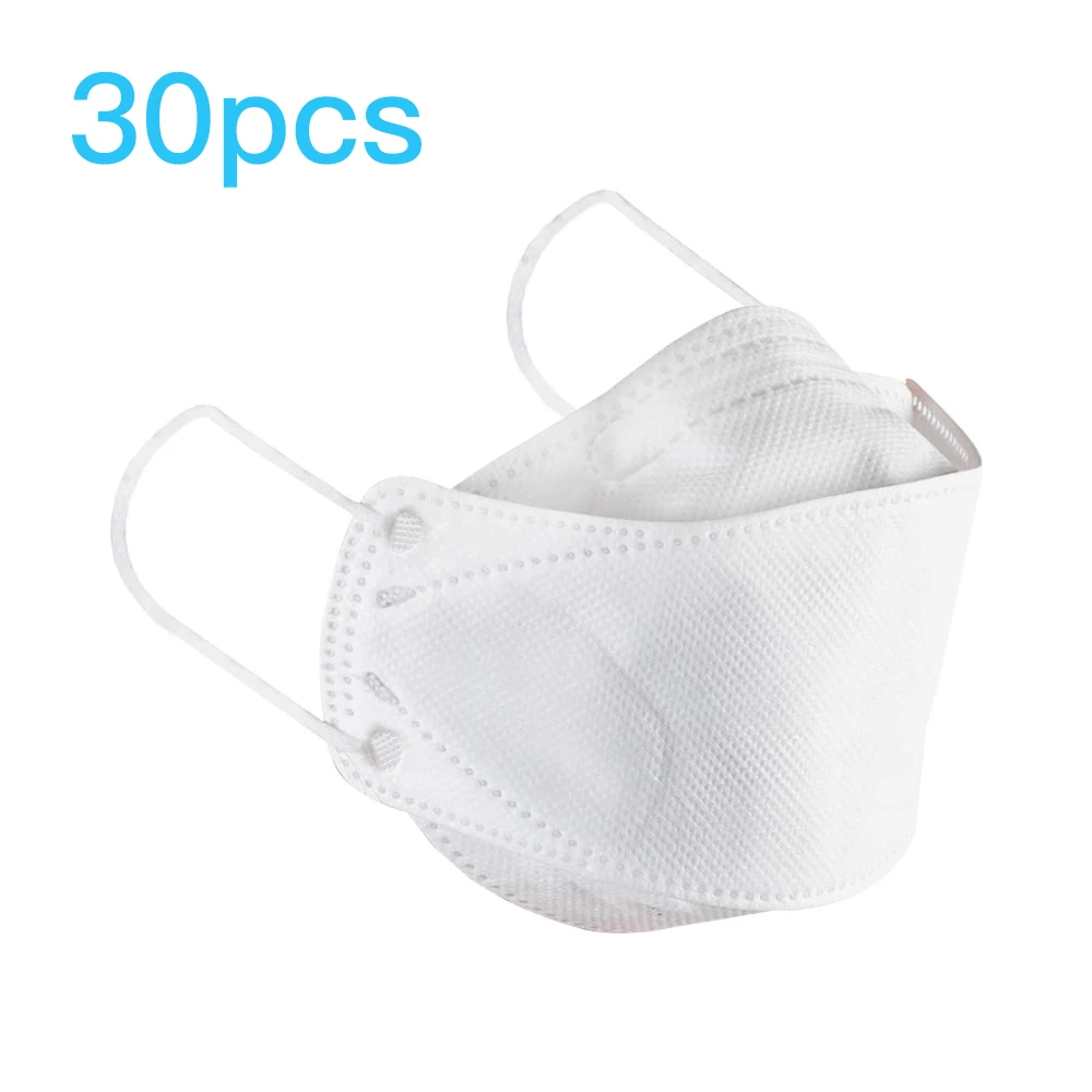 

30pc KF94 Face Mask Anti-fog Filter Breathable Face Masks Non-woven fabric Breathable Anti Dust Protective Masks Mouth Face Mask
