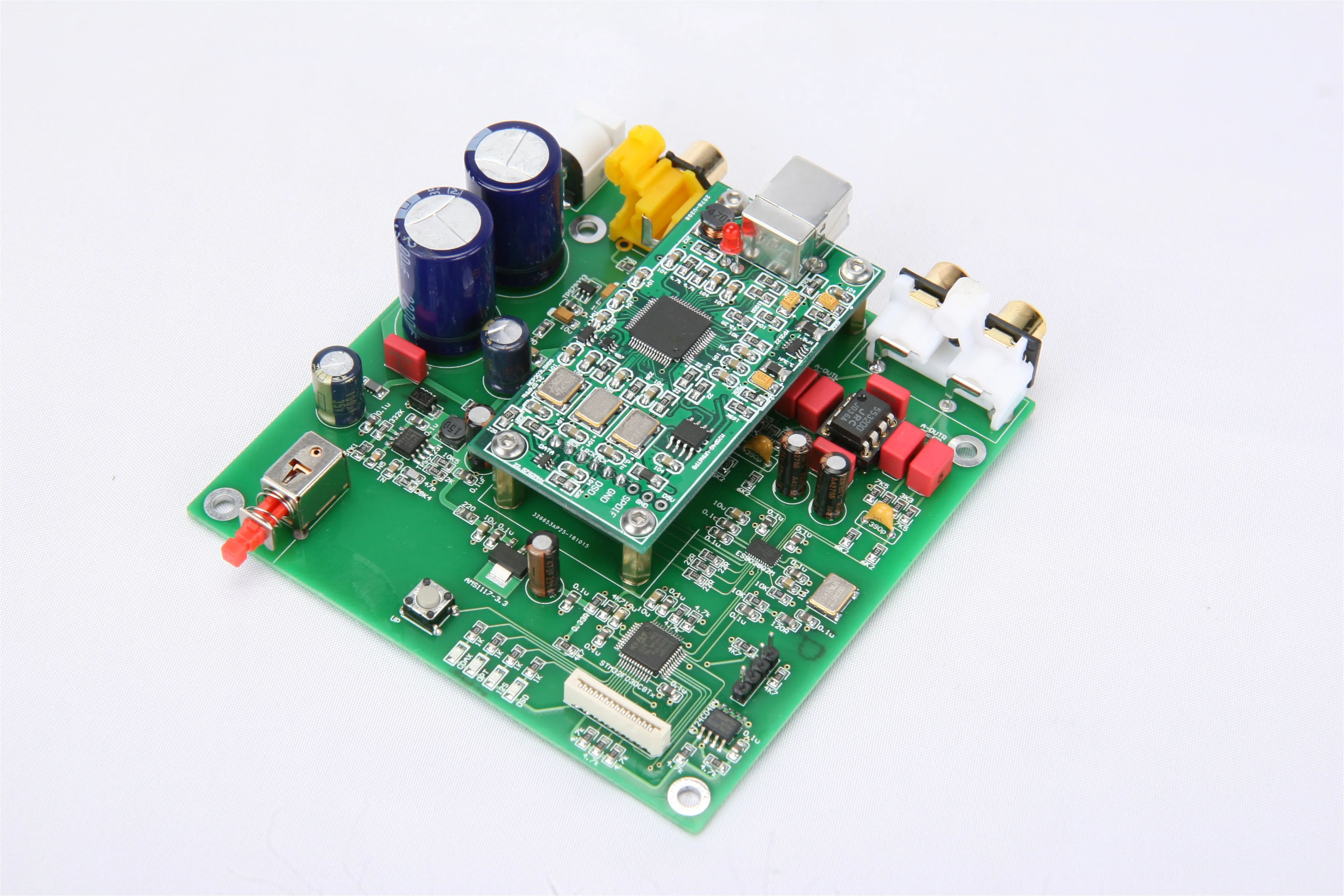 ES9038 Q2M I2S DSD волоконный коаксиальный входной декодер DAC высокое соответствие продукции