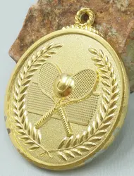 Médaille d'école de maternelle, jeux de Badminton, sport, or, argent, Bronze, mouvement de Communication 