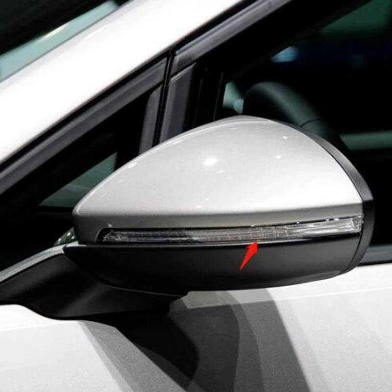 Для Golf 7 GTI7 MK7 R MK7.5 TouranL Светодиодный Боковой светильник с динамическим поворотом сигнальная лампа Golf 7 Хрустальный поворотный сигнальный светильник
