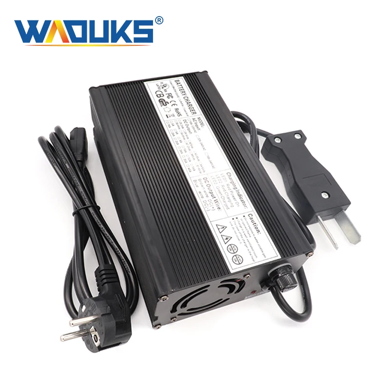 36V 12A зарядное устройство для 36V свинцово-кислотный Аккумуляторный скутер Golf cart заказной 600W штекер 1016433-01 обслуживание бесплатно