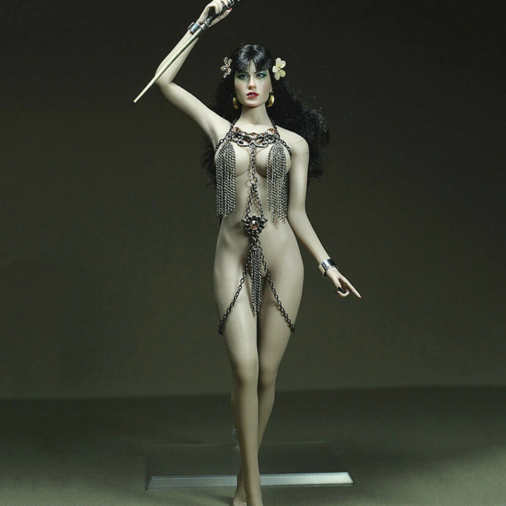 Custom1/6 платье богини на заказ 1/6 женский металлический комплект одежды с кисточками для 1" TBLeague Phicen большой бюст женская фигурка
