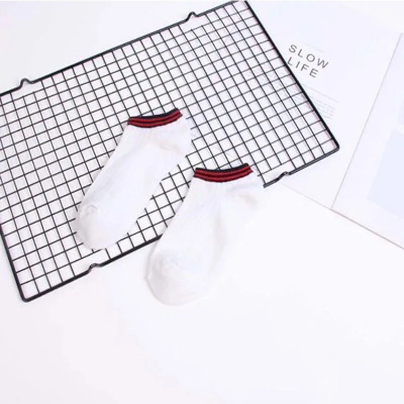 Модные хлопковые носки для женщин женские нескользящие в стиле ретро короткие