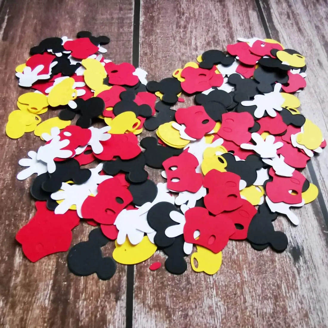 Mickey Mouse Theme Confetti 100 Baby Shower Party Boys Girls Kids First 1st Birthday Party Supplies Home Table Decorations party supplies party decorations