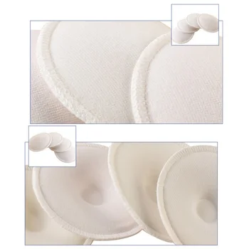 4/24/36pcs Baby Feeding Breastfeeding Pads Nursing Pads Anti-overflow Reusable Washable   Breathable Absorbent 6