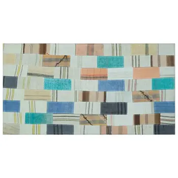 

Handmade Multicolor Vintage Patchwork Rug Area Rug 083x156 Cm-2'9''X5'1''