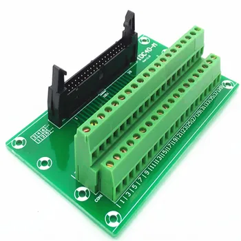 

IDC40 2x20 Pins 0.1" Male Header Breakout Board, Terminal Block, Connector.