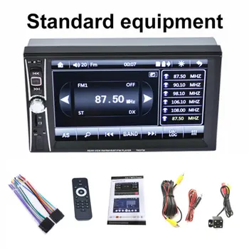 

2020 New Professional 7inch Touch Screen Car Radio MP5 DVD Player 2 Din Car Audio Music Player 1080P Support Rear View Camera