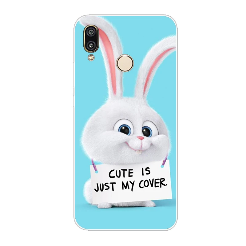 Мягкий чехол для телефона из ТПУ для huawei P20 Lite, разноцветный окрашенный чехол для huawei P20 Lite Capa Funda P20Lite 5,84" - Цвет: Шампанское