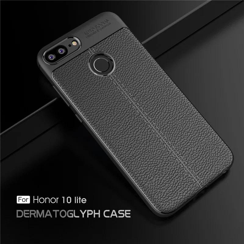 

Case For Huawei Honor 10 Lite Silicone Rubber Phone Case Cover For Huawei Honor 10 Lite Back Cover Phone Case Funda Capa