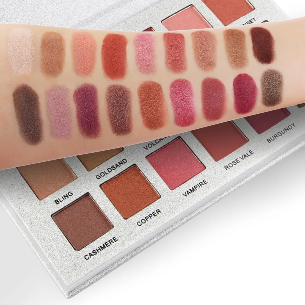 18 Colors Eyeshadow Palette Waterproof Shimmer Eye Shadow Cosmetic Make Eyeshadows