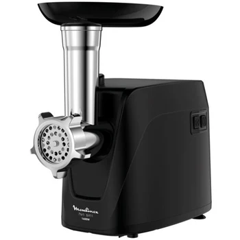 

Meat Grinder Moulinex me112832, Black/Silver