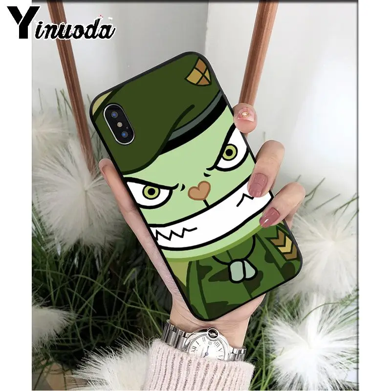 Yinuoda Happy Tree Friends TPU Мягкий силиконовый чехол для телефона iPhone 6S 6plus 7 7plus 8 8Plus X Xs MAX 5 5S XR 11 11pro max