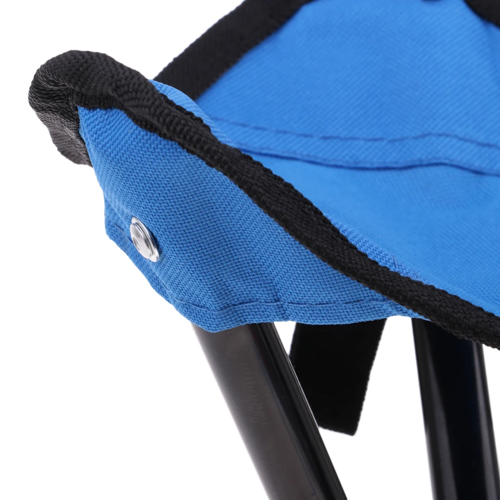 Traveling Camping Tripod Triangular Folding Fishing Stool Chair Foldable Fishing Chairs Portable Fishing Mate Fold Chair Tackles