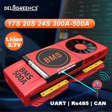 24S 300A Li Ion Smart BMS 17S 400A 20S 500A для 3 7 В Номинальная литиевые с