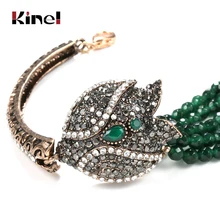 Kinel очаровательные браслеты в стиле бохо натуральный камень браслет из бисера ручной работы для женщин этнические винтажные свадебные ювелирные кристаллы подарок Новинка
