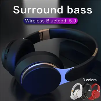

Bluetooth Headphones Wireless Supra-Aural Earmuff Headset HIFI Stereo Headset 2.4GHZ With Mic for mobile xiaomi iphone sumsamg