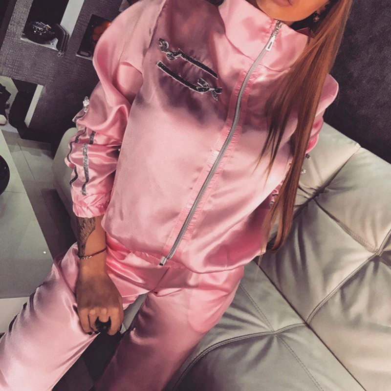 Женский спортивный костюм из 2 предметов для йоги фитнеса бега свитеров и брюк