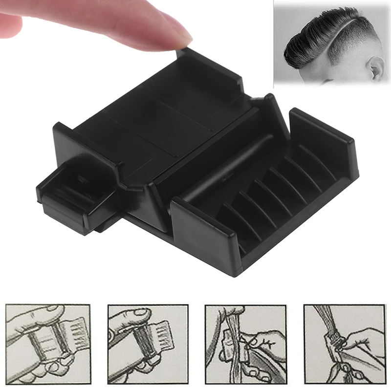 

1PCS Hair Clipper Limit Guide Comb Plastic Hair Trimmer Comb Guards Removing Split Ends Hair Styling Accessories For Salon