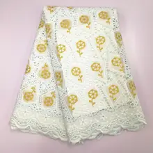 Швейцарская вуаль кружева в Швейцарии с камнями Африканское сухое кружево ткань высокого качества нигерийская кружевная ткань платье