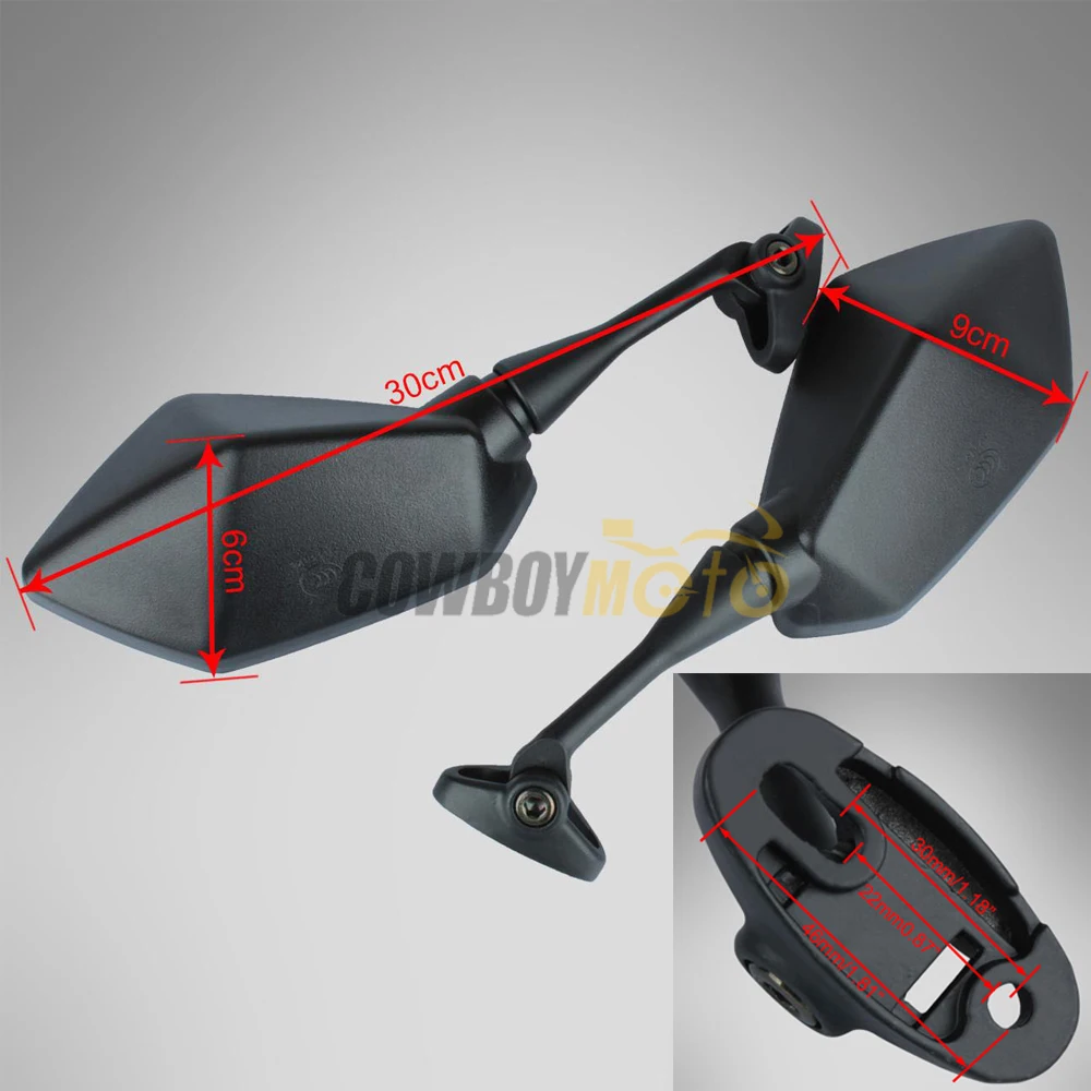 Мотоциклетные боковые зеркала заднего вида для Honda CBR900 919 929 954 98 03 HYOSUNG GT 125R /250R / 650R