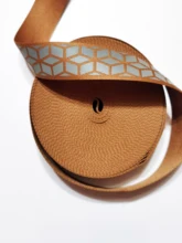 Sangle réfléchissante très brillante avec ruban d'impression, ruban de couture sur sacs à vêtements, 5 mètres