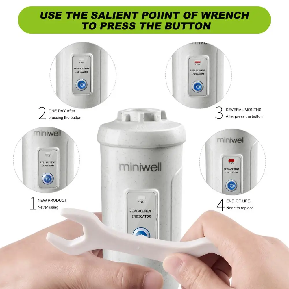 Душ фильтр для воды очиститель L730-X miniwell
