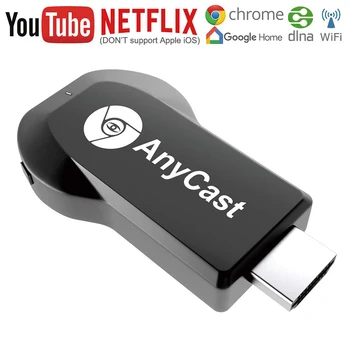 

Wireless Display Dongle WIFI AnyCast Screen Mirroring Display Receiver TV Stick 1080P 4K HDMI Miracast Dongle iOS/Mac/Android
