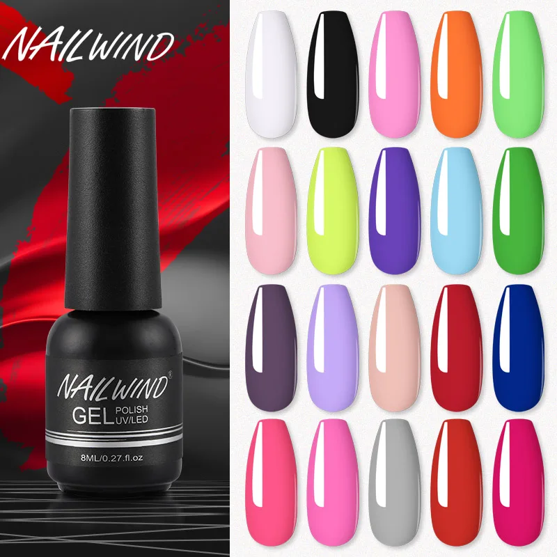 Гель Nailwind лак для ногтей маникюрный набор УФ светодиодный полигель для рисования дизайн ногтей базовый топ грунтовка покрытие rosalind гель лаки для ногтей|Гель для ногтей| | АлиЭкспресс - Для красоты и здоровья