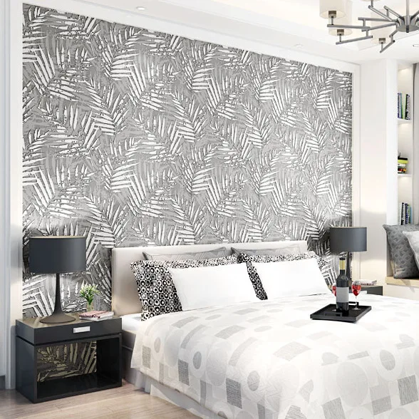 

Export Quality Modern Minimalist Thick Suede Non-woven Wallpaper Living Room Bedroom Background Wallpaper