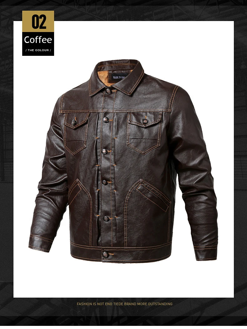 Кожаная мужская куртка в стиле милитари с карманами, верхняя одежда, пальто, Осень-зима, толстая Флисовая теплая Мужская мотоциклетная куртка, куртка-бомбер, 5XL
