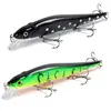 10pcs Fishing Lure Set Black Minnow Crankbait 11.5cm 13.9g Hard Bait Wobbler Floating Fishing Lure Kit Tackle Japan Fish Pesca ► Photo 2/6