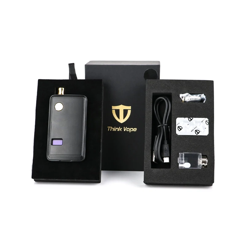 Think Vape ZETA RBA Pod Kit питание от аккумулятора 18650 3 мл 60 Вт vape mod вейп-комплект электронной сигареты
