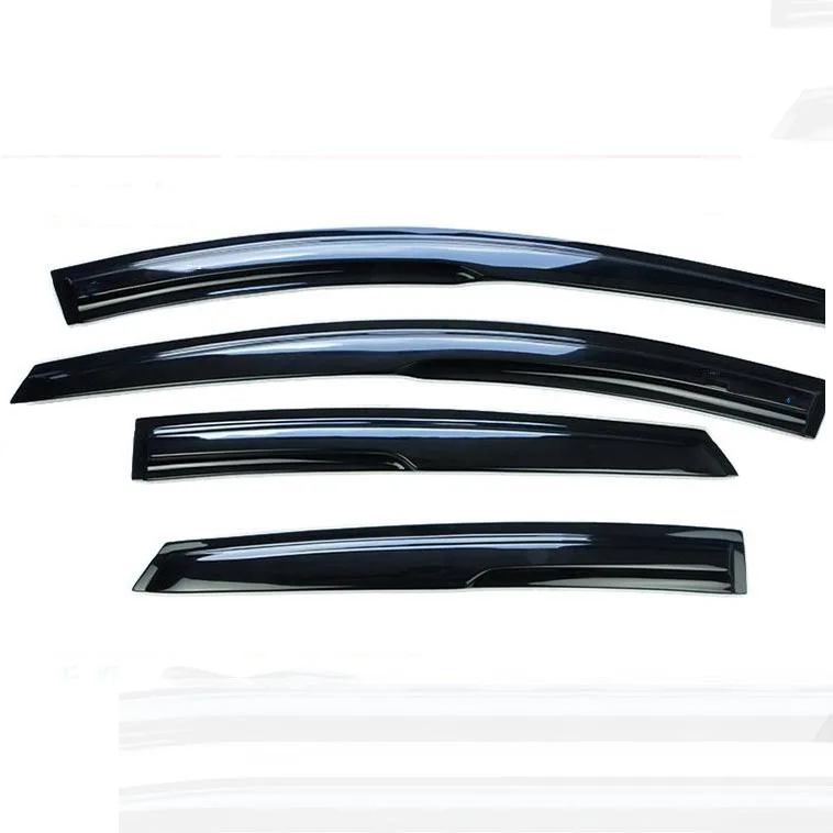 

For Ford kuga ESCAPE 2013-2019 High quality black Window Visor Vent Sun Rain Guard Door Visor 4pcs