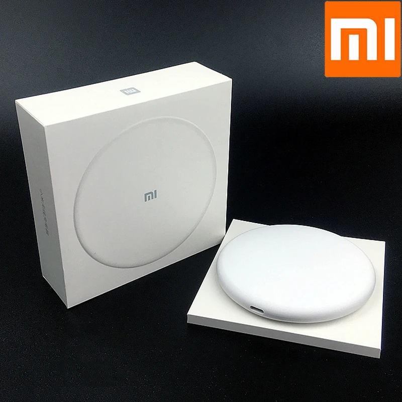 

Original Xiaomi Mix 2S qi Wireless Charger 9V/1A Fast Charge Adapter For mi 8 9 9t 9se cc9 K20 pro Redmi note 7 ipone 8 X XR Max