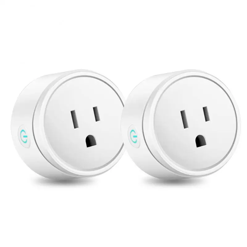 1/2/4 шт Smart Plug умная розетка Wi-Fi Беспроводной удаленный сокет адаптер приложение Smart Life синхронизации Plug работать с Alexa Google Home - Цвет: 2pcs