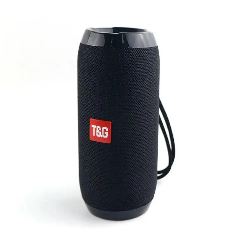 black TG117 портативный Bluetooth динамик открытый Soundbox водонепроницаемый беспроводной громкий динамик Поддержка TF карты AUX USB Mp3 Altavoz Bluetooth - Цвет: black
