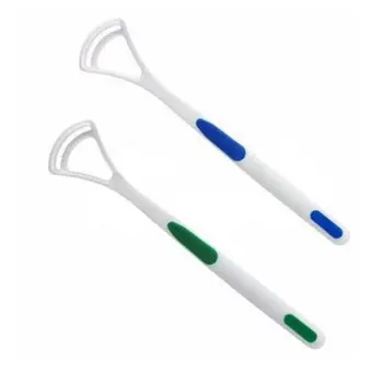 

Tongue Scraper Oral Hygiene Tools Oral Care Pp Plastic Tongue Cleaner Cleaning Brush Keep Fresh Breathing Antibacterial 2pcs