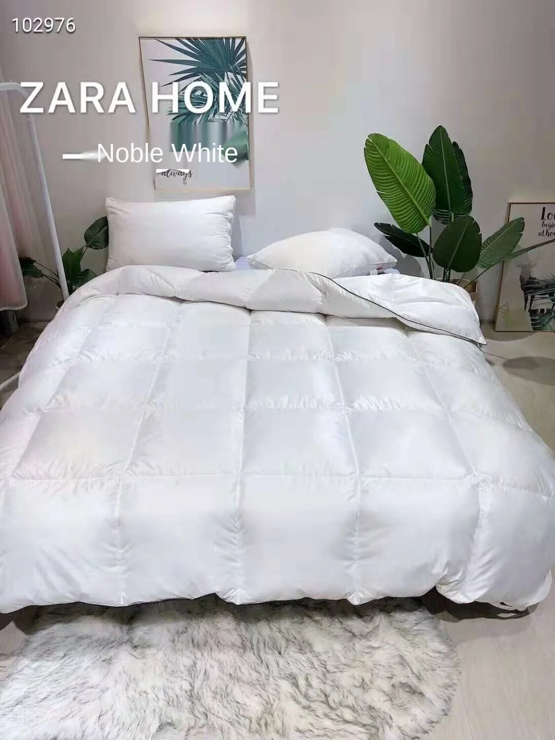 ZARA HOME Goose/duck down quilt blanket duvet for winter cotton cover  thicken comforter King Queen Twin size fast free ship|Comforters & Duvets|  - AliExpress