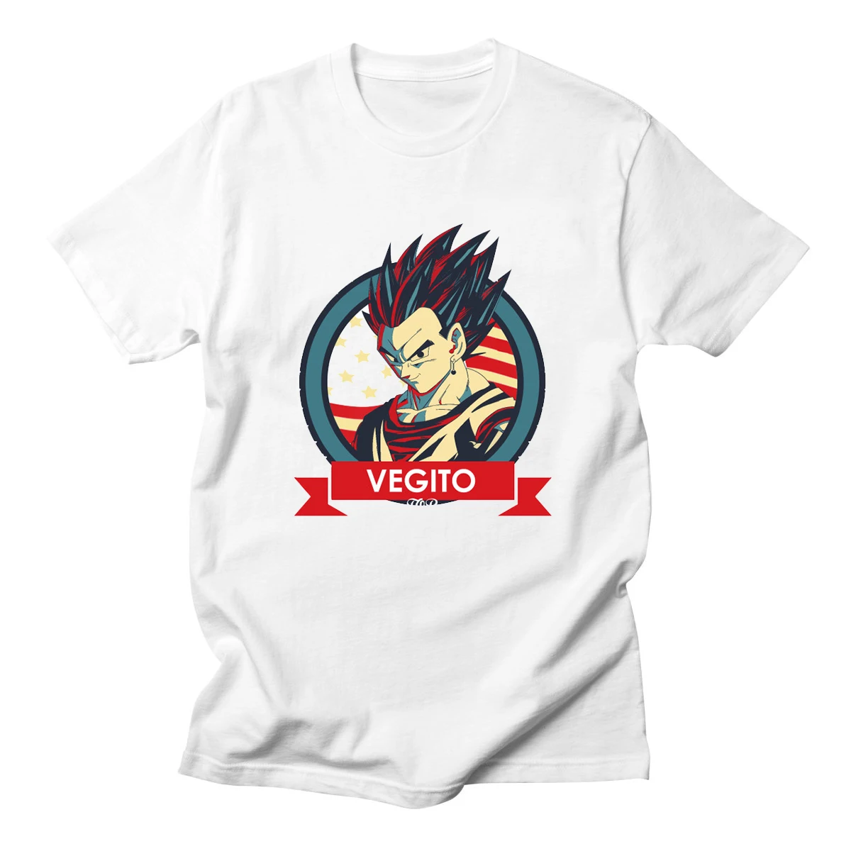 Аниме Dragon Ball Z Vegeta Супер Saiyan Goku Piccolo Футболка мужская костюм Повседневная Camiseta модная футболка мужские майки футболки