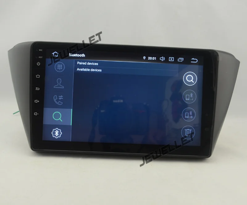 10,1 "Восьмиядерный Android 9,0 Автомобильный GPS Радио Навигация для Skoda Fabia 2016 с 4G/wifi с диагностическим разъемом и цифровым видеорегистратором