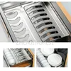 100L Home Disinfection Cabinet 220V Embedded Tableware Disinfect Bowl Cabinet Double Door Touch Infrared High Temperature Drying 5