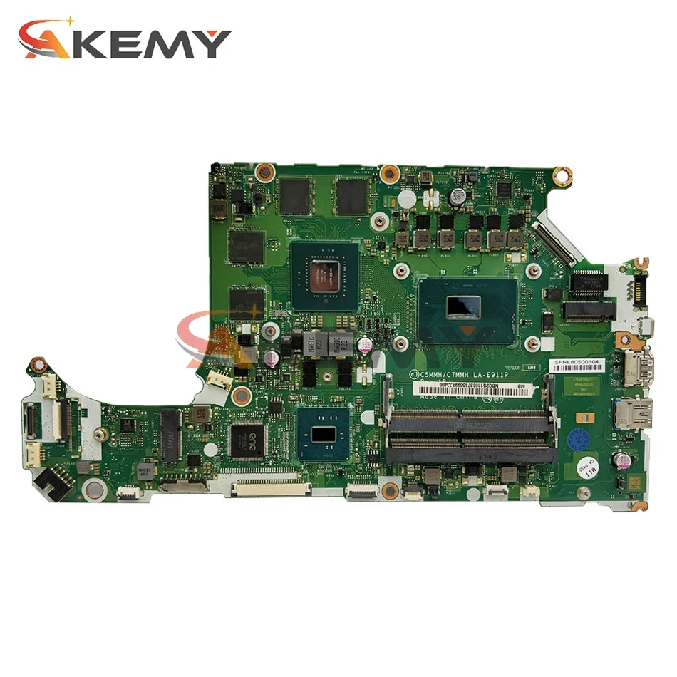 US $295.32 For ACER A71571 A51551 laptop motherboard LAE911P motherboard upgrade i58300H GPU GTX1050TI 4GB tested 100 work