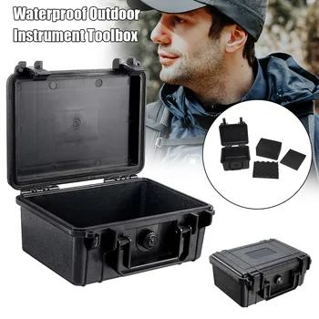 

Waterproof Hard Carry Case Bag Storage Tool Protective Box for Camera Photography with Sponge CLH@8